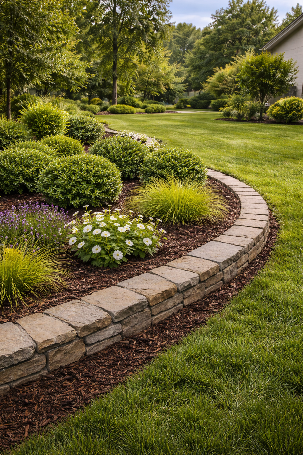 Landscape installation service photo