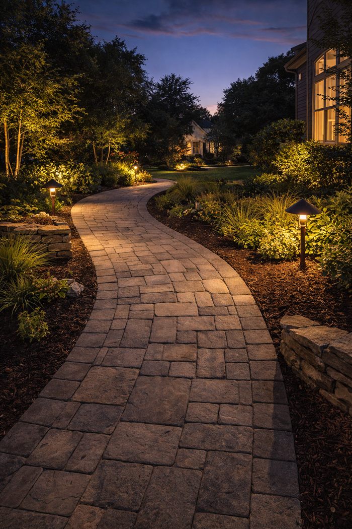 Outdoor lighting installation service in North Florida